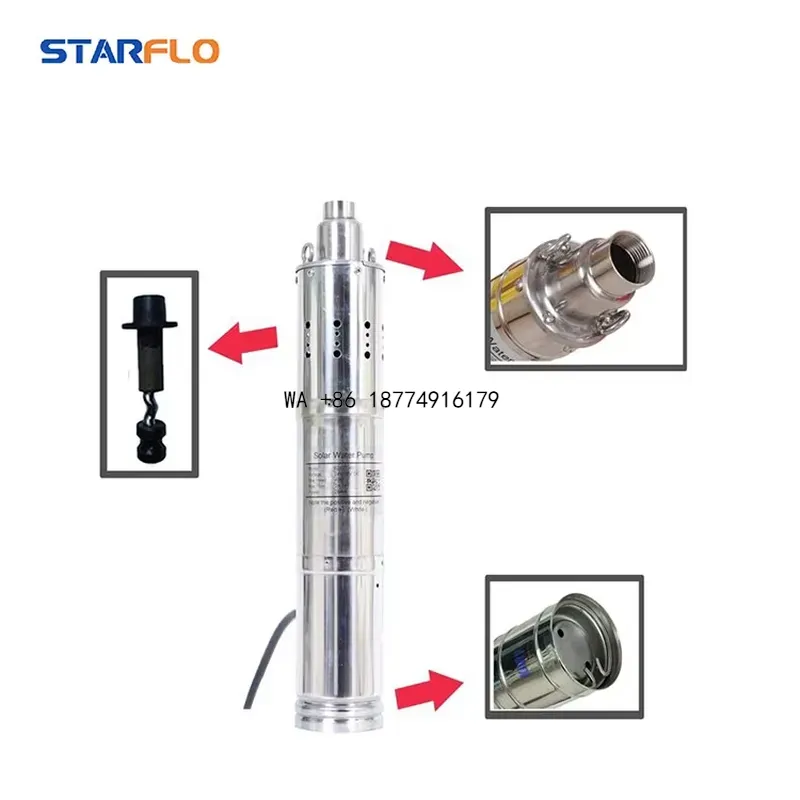 Solar Irrigation Pump 12V - wmwmnu 12V/18V Solar Photovoltaic Brushless DC