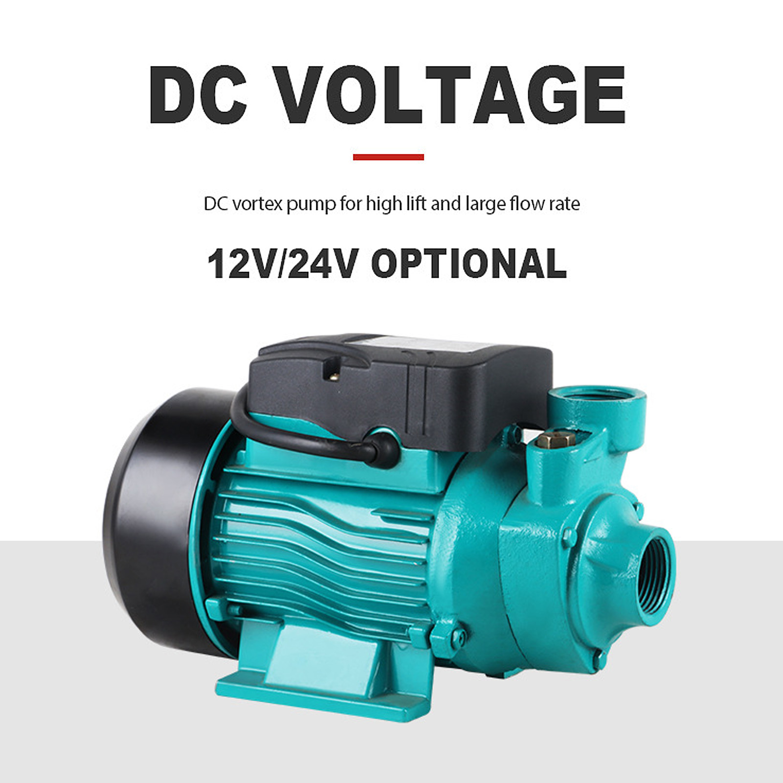 Dc Submersible Pump 24V 200W - 200W 3200rpm Solar Water Pump, 25-meter
