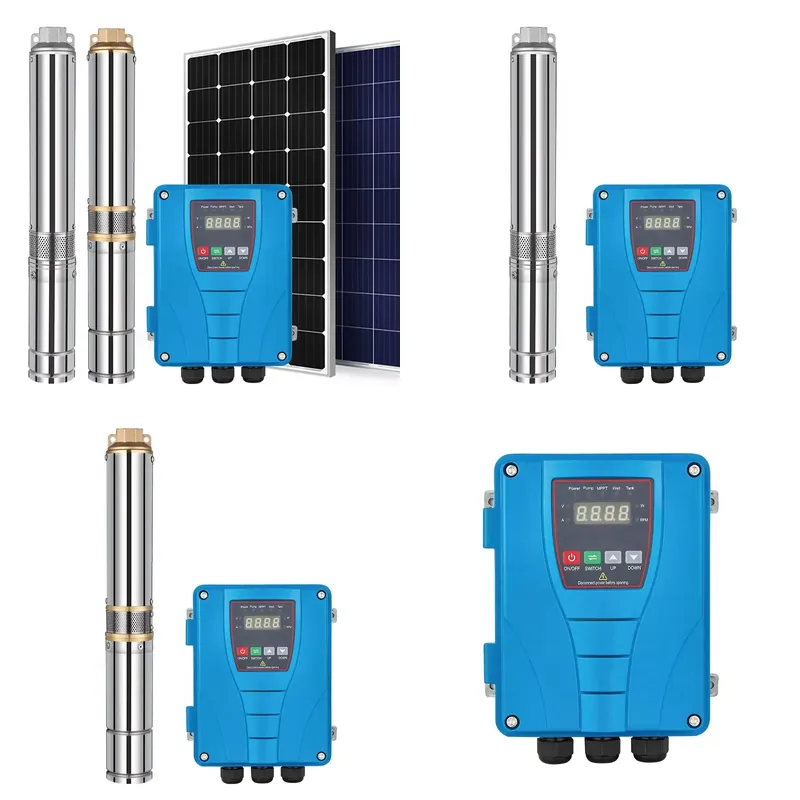 Solar Water Pump 1Hp Dc - 4 Inches 1HP 72V Large Flow