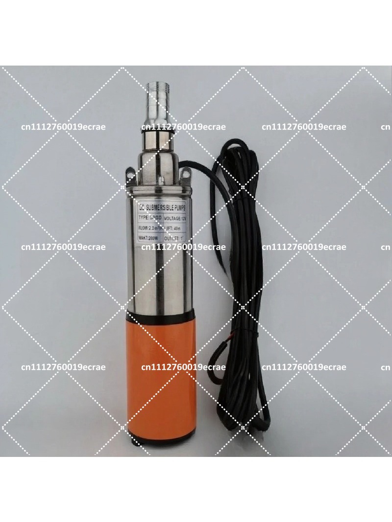 Solar Irrigation Pump 12V - 12V DC Solar Submersible Deep Well