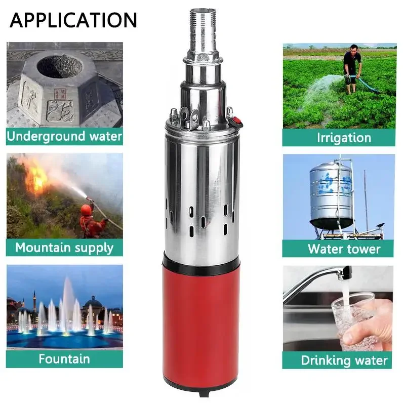 280W 12V/24V Solar Water Pump  - Solar Irrigation Pump 12V review and price