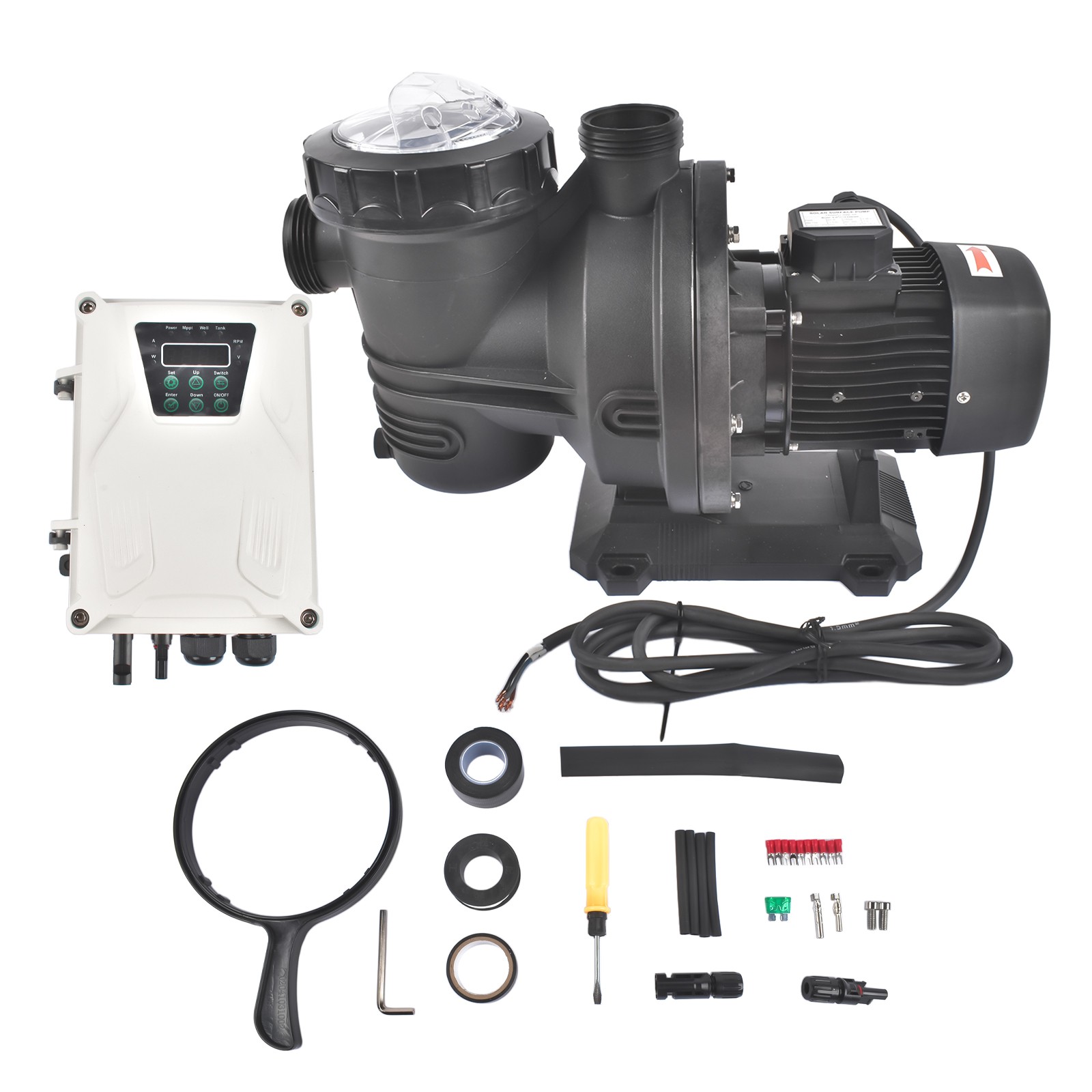 AP02 500W Solar Pump kit Ingro - Solar Pool Pump 48V Dc review and price