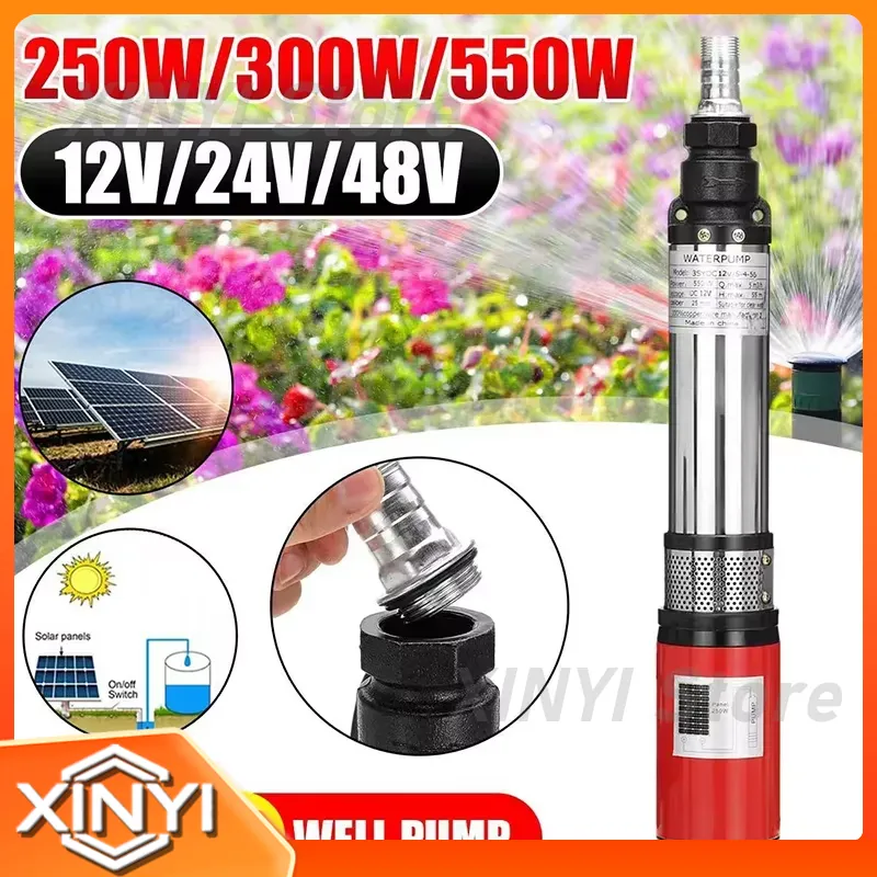 High Lift 55m Submersible Pump - Solar Irrigation Pump 12V review and price