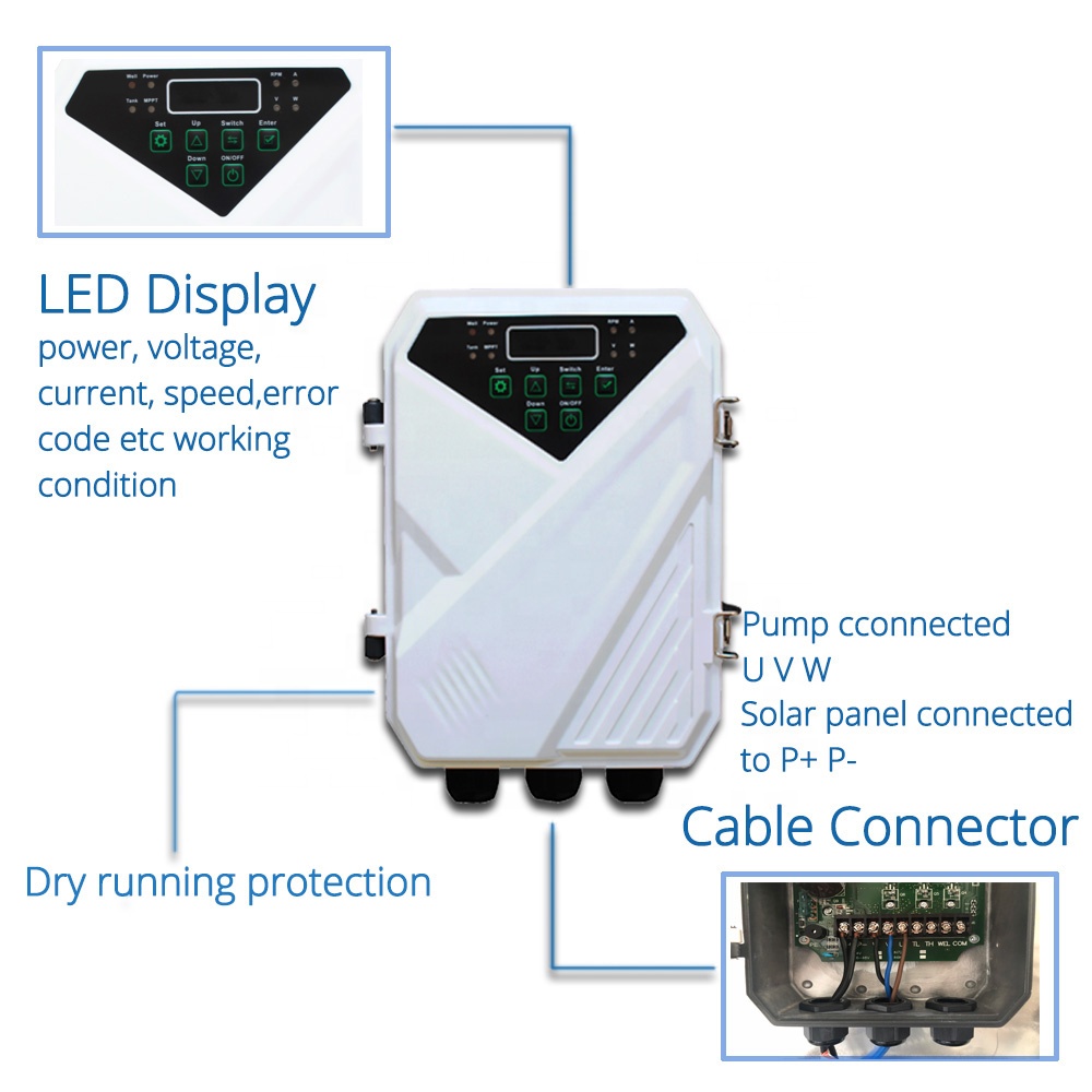 Dc High Pressure 48v 120m Deep - Solar Water Pump 48V Submersible review and price