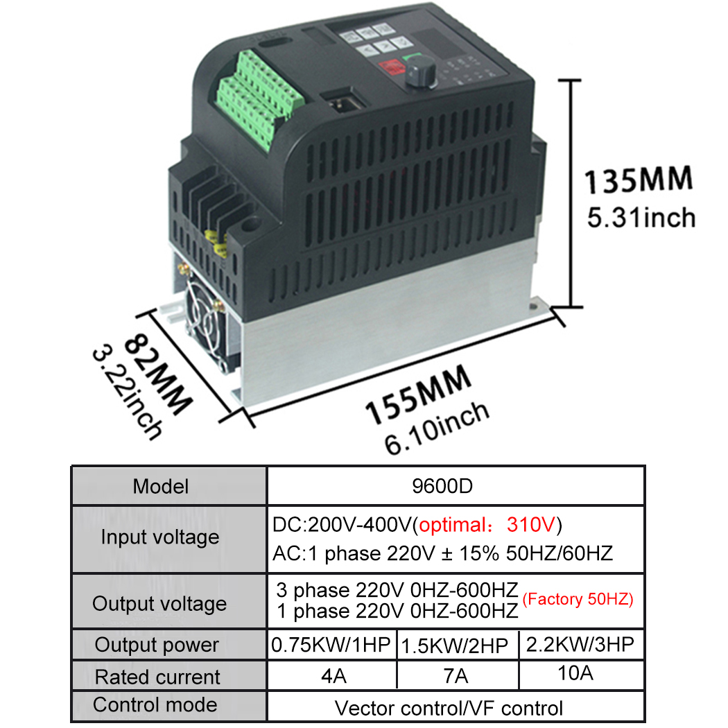 High-quality！VFD DC200-400V or - Solar Pump Inverter 2.2Kw review and price