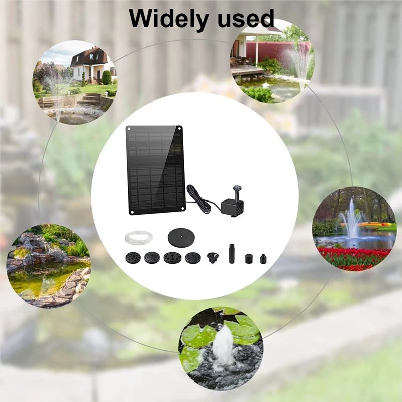 ABAE-Solar Panel Powered 9W Wa - Solar Powered Water Pump Kit Complete review and price