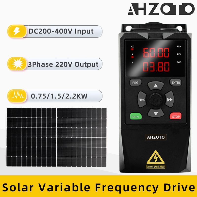 Solar VFD Inverter DC to AC Th - Mppt Solar Pump Controller 1.5Kw review and price