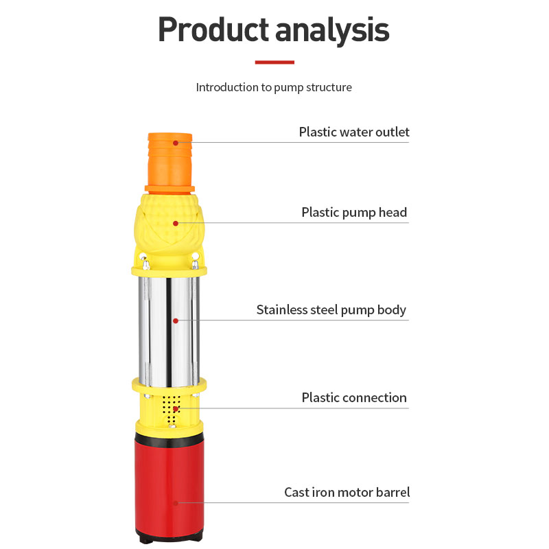 1 1.5 2 Inch 48V 60v Dc Small  - Solar Water Pump 48V Submersible review and price