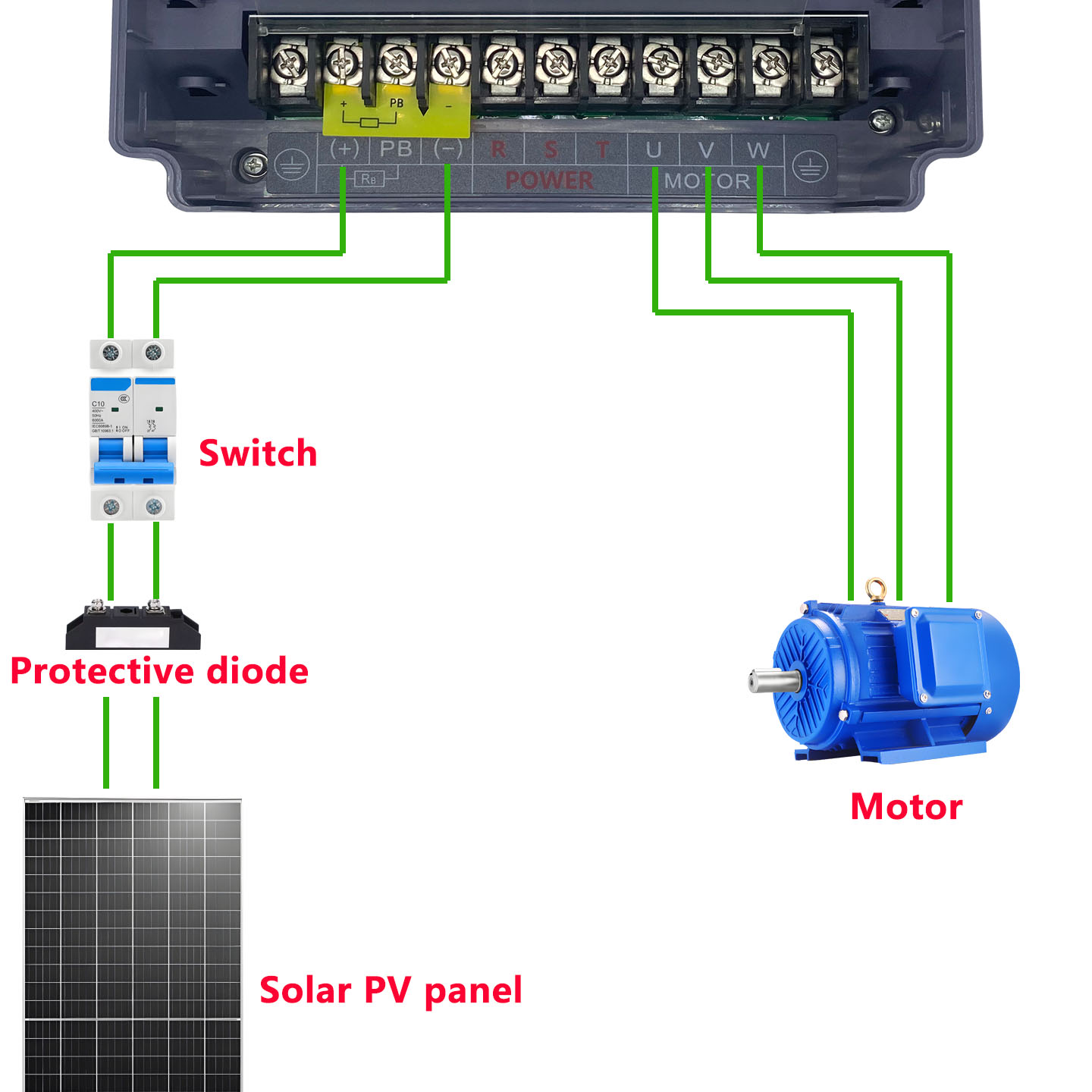 High Performance 5.5kW VFD Vec - Solar Pump Inverter 5.5Kw Three Phase review and price