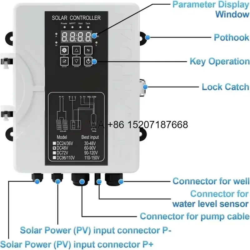 Wmwmnu 48V 750W Solar Water Pu - Solar Water Pump 48V Submersible review and price