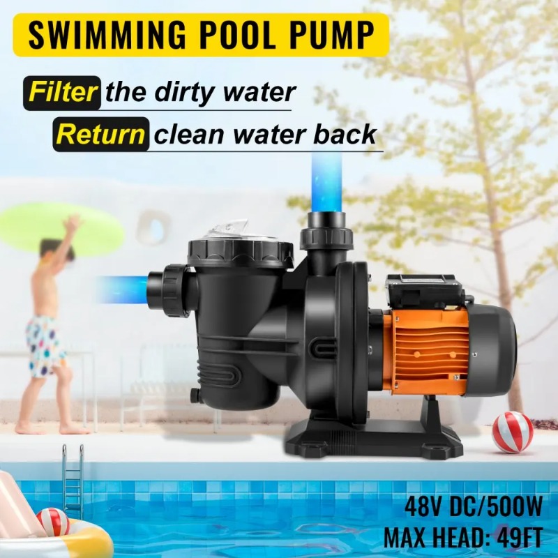 Pool Pump Swimming Pool Pump 4 - Solar Pool Pump 48V Dc review and price