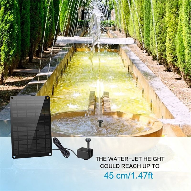 ABDJ-Solar Panel Powered 9W Wa - Solar Powered Water Pump Kit Complete review and price