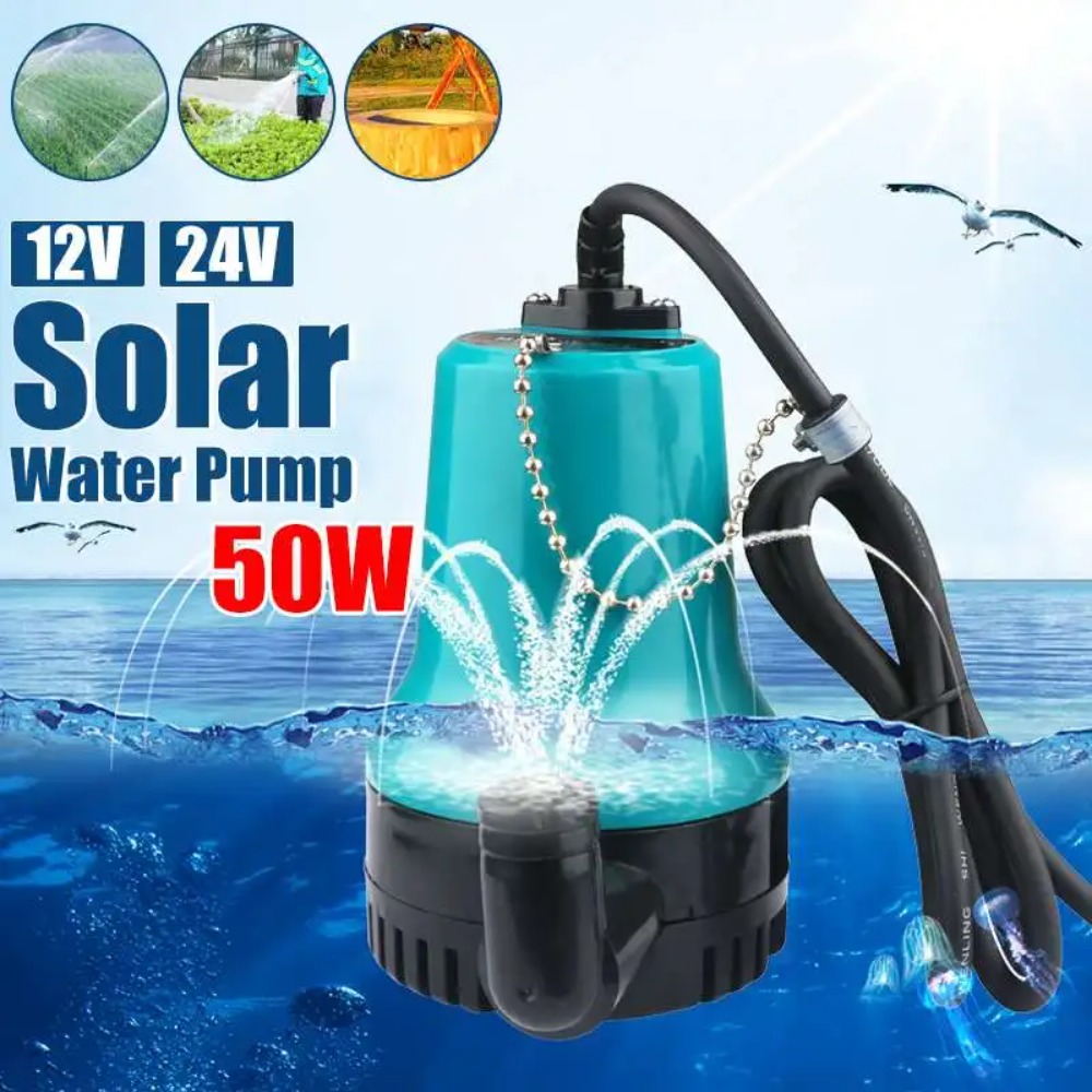 Mini 4500L/H DC 12V/24V Solar  - Solar Irrigation Pump 12V review and price