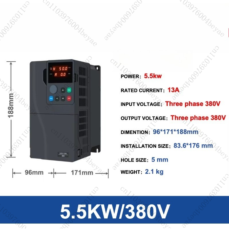 Three-Phase 380V Input Solar P - Solar Pump Inverter 5.5Kw Three Phase review and price