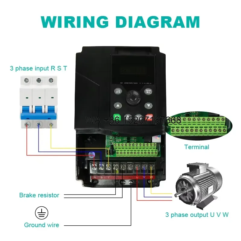 Wmwmnu 99% MPPT Solar Water Pu - Solar Pump Inverter 5.5Kw Three Phase review and price
