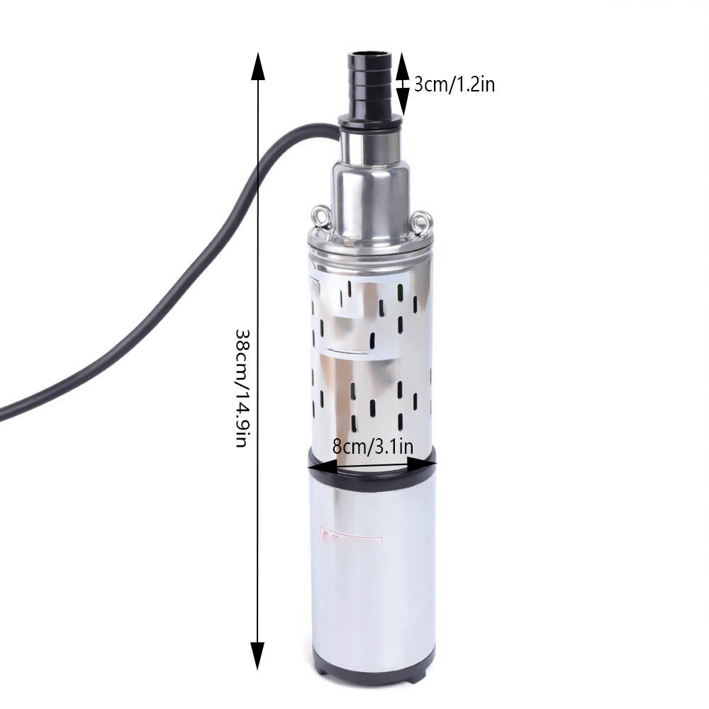 Lift 40-60m, 17m Cord Length,  - Solar Water Pump 48V Submersible review and price