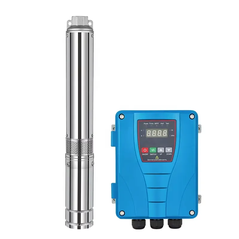 4 Inches 1HP 72V Large Flow Ra - Solar Water Pump 1Hp Dc review and price
