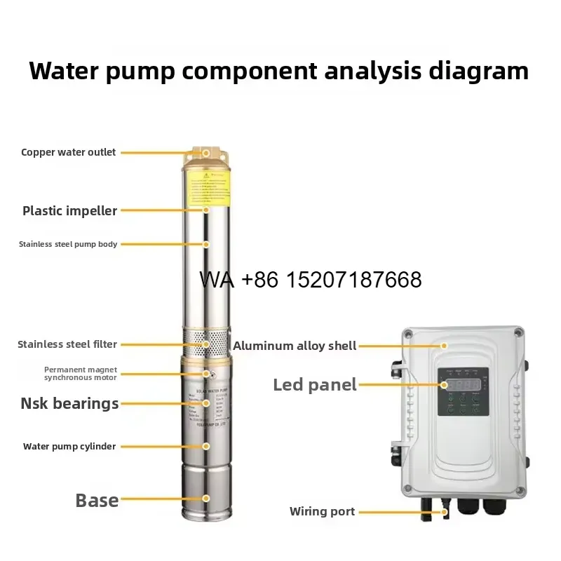 Wmwmnu DC Solar Pump System wi - Solar Water Pump 1Hp Dc review and price